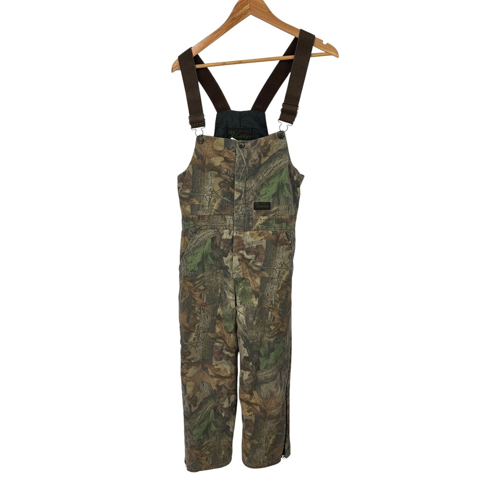 Liberty Boys Youth Camo Insulated Hunting‎ Bib Overalls Size 16